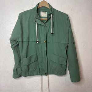Life in Progress Lightweight Green Jacket Small